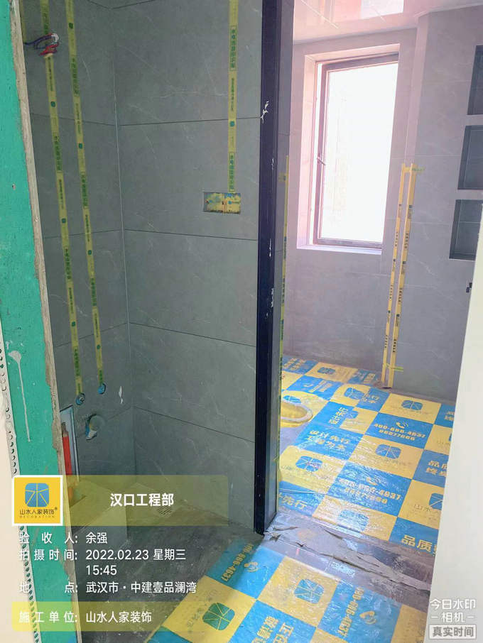 中建一品瀾灣11棟裝修工地油漆工程驗(yàn)收