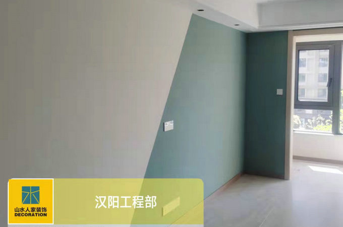 中建佰公館裝修工地完工驗收