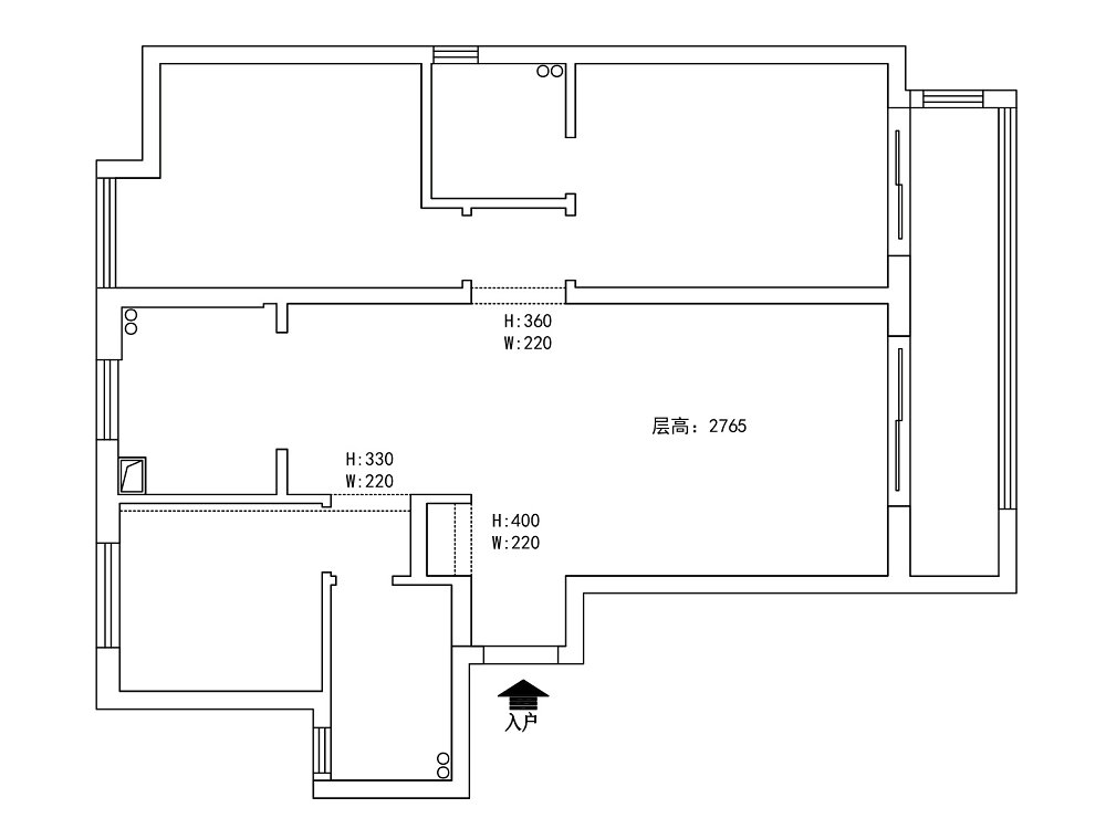 融創(chuàng)瀾岸120平現(xiàn)代風(fēng)格裝修效果圖