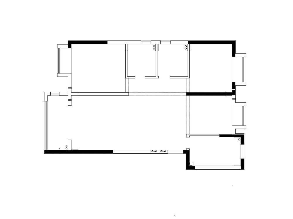 中建鉑公館122平現(xiàn)代風(fēng)格裝修效果圖