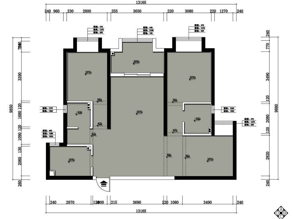 中建南湖壹號(hào)現(xiàn)代輕奢風(fēng)格裝修效果圖